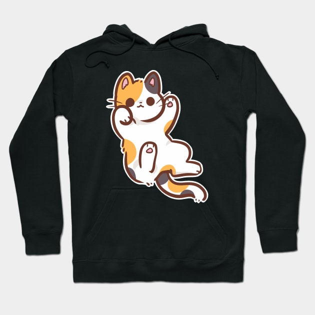 Calico cat Hoodie by nekomachines